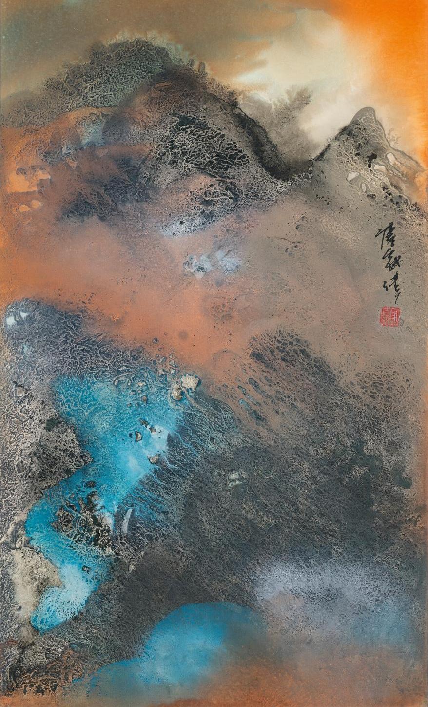 唐家伟 抽象山水