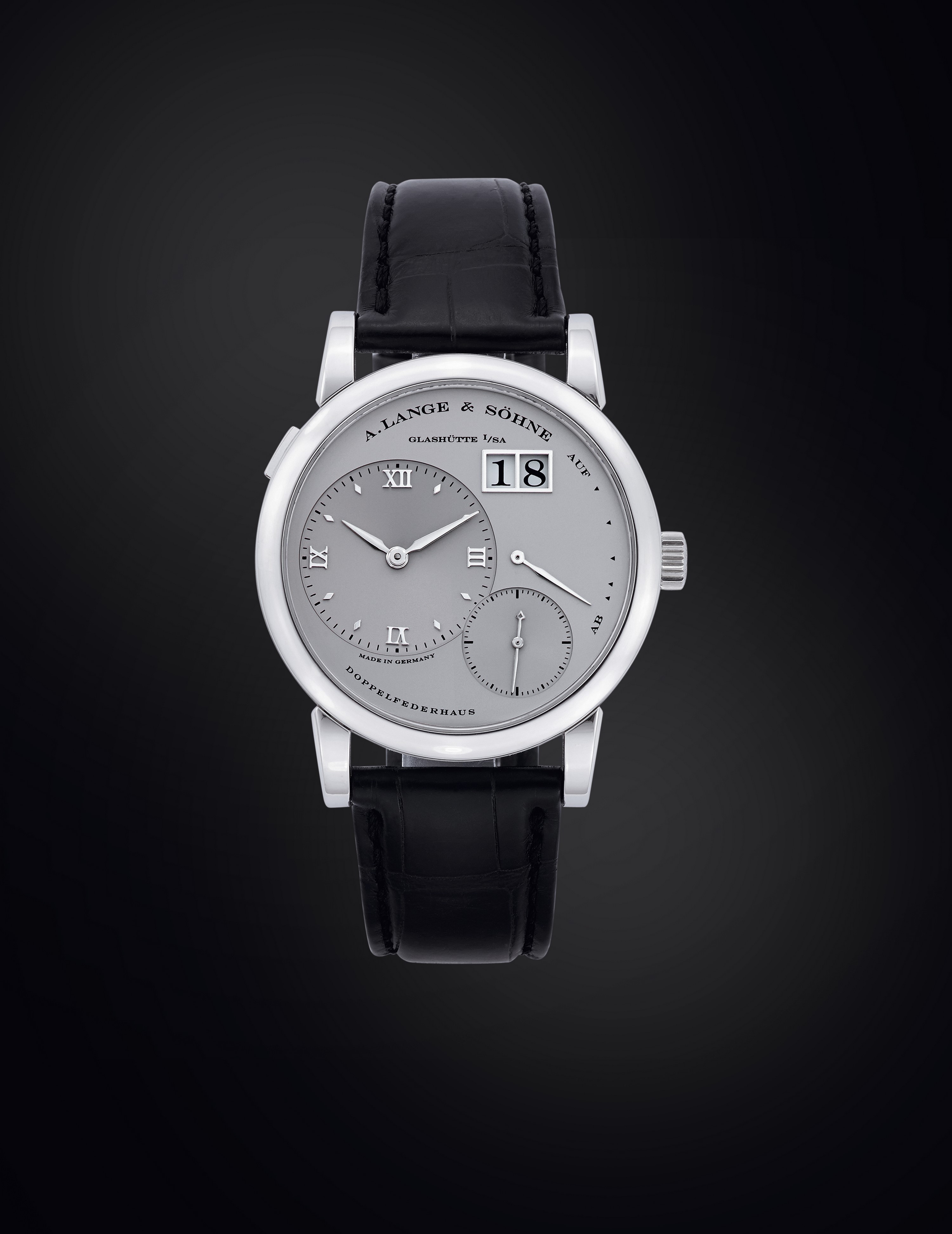 朗格A. Lange & Sohne大日曆窗腕表，型號Lange 1 Big Date(約1996年制)