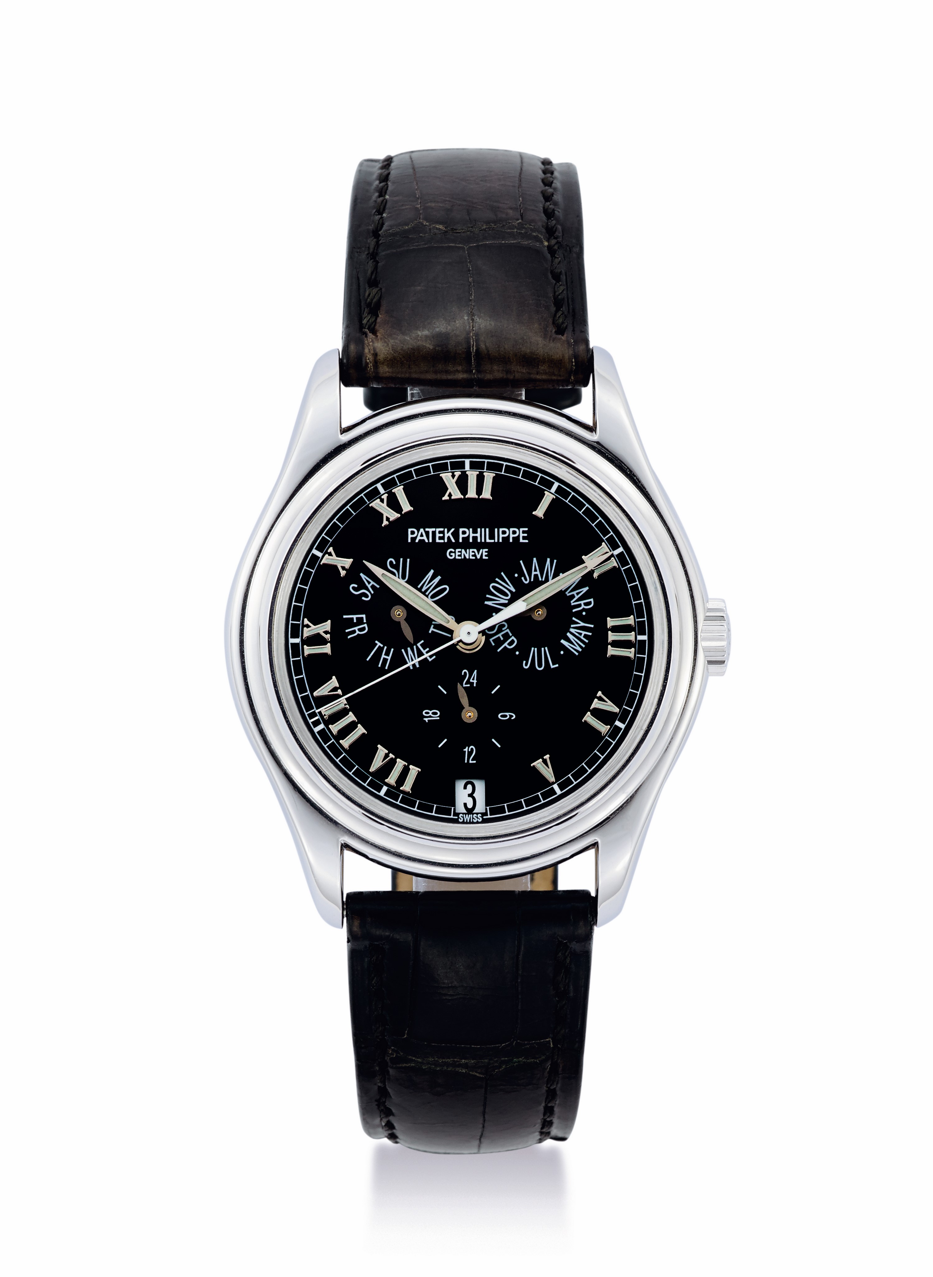 "百達翡麗Patek Philippe Annual Calendar年曆腕表，型號5035P(約1998年制) "